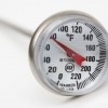 Instant-read, bimetal thermometer