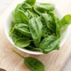 Figure 1. Dark green leafy vegetables like spinach are excellent sources of folate. 