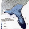 Figure 1.  Dissolved solids concentrations of water from the Upper Floridan aquifer.