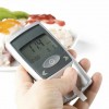 Figure 1. Today's blood glucose meters use only a tiny amount of blood.