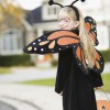 Girl in butterfly costume 