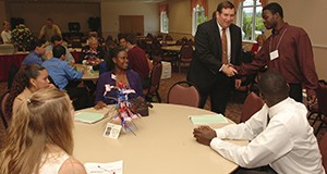 The 4-H Legislative program helps youth "learn by doing." They participate in a mock legislative session and have a chance to meet and work with state officials in Tallahassee.