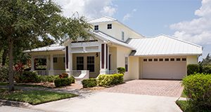 Homes in the Harmony energy efficient community that was developed with the help of UF/IFAS. Photo taken 06/14/16.